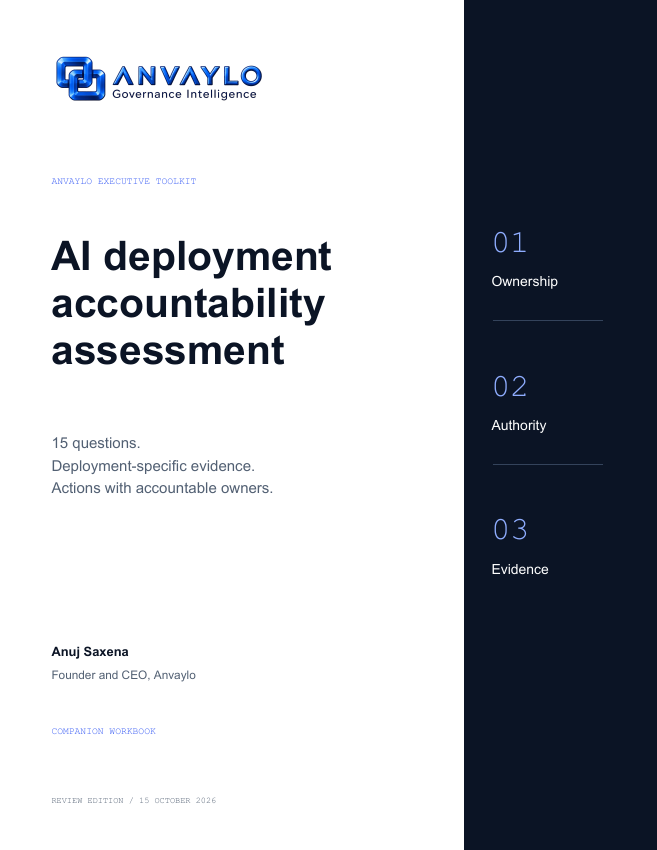 Cover of the AI Deployment Accountability Assessment